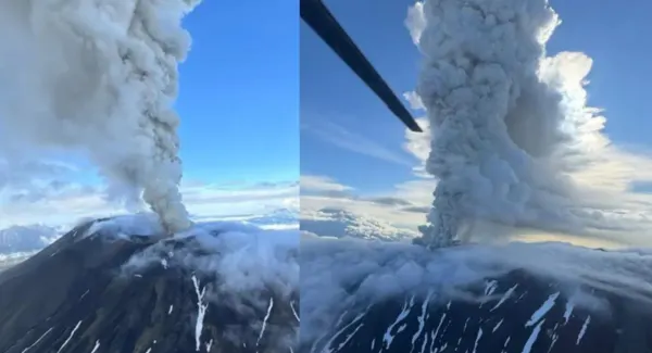 Russia's Volcanic Eruption
