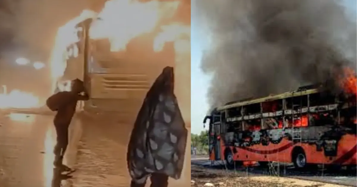 deadly bus fire